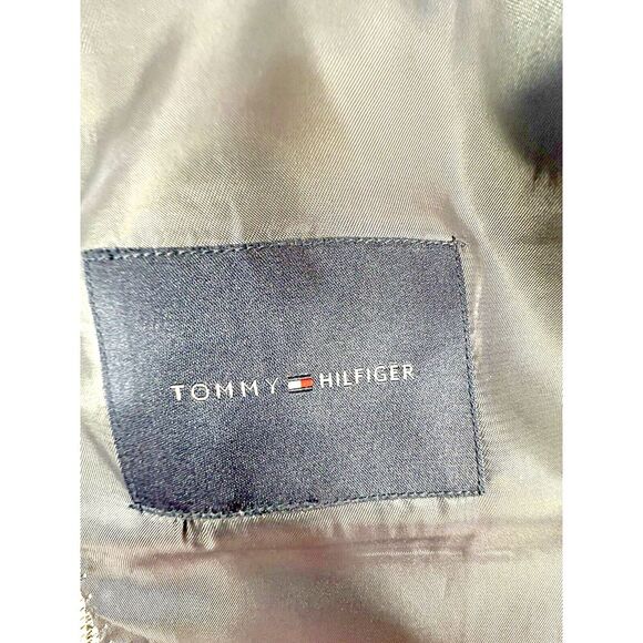 Tommy Hilfiger Mens Double Vented Blazer Sport Jacket Contrast Sleeve *READ  SZ - Picture 11 of 14